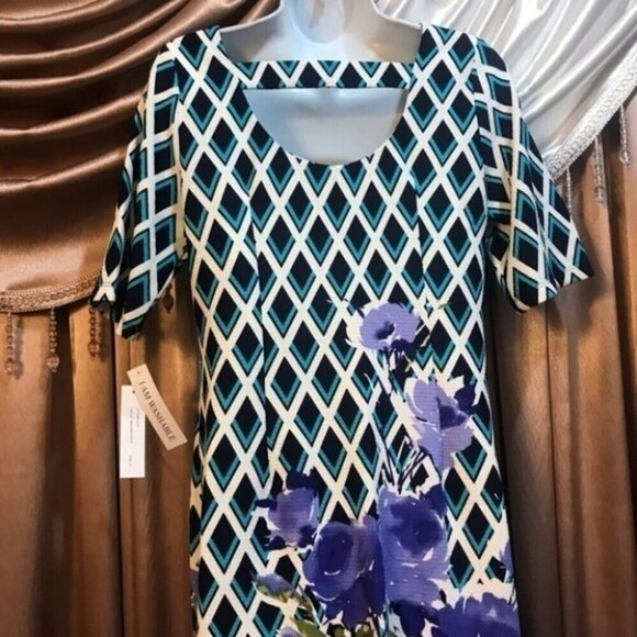 Shelby & Palmer Size 10 Printed Dress - Picture 2 of 4